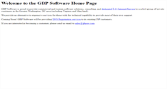 Desktop Screenshot of gbpsw.com