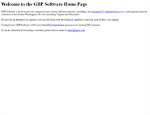 Tablet Screenshot of gbpsw.com